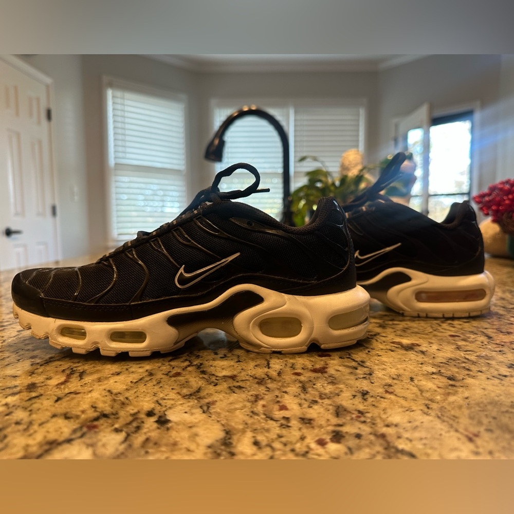 Nike Air Max TN Black and White Snakeskin CT1555-001 Men’s size 8 - Picture 5 of 8